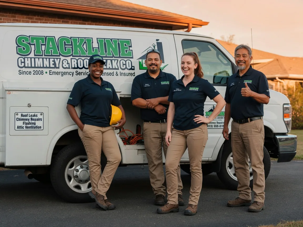 Chimney flashing repair company in Clinton, MD